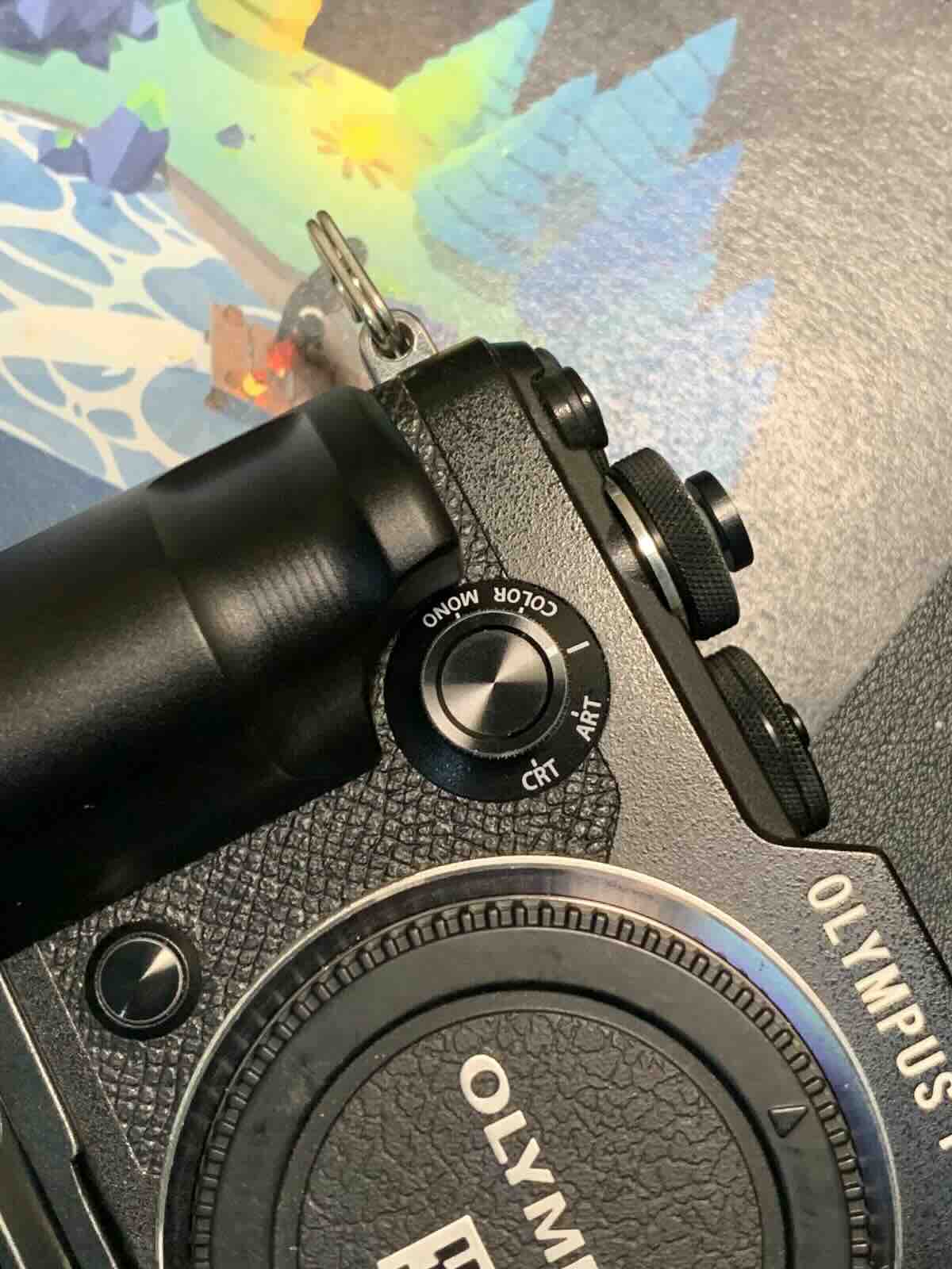 The creative dial on Olympus PEN-F